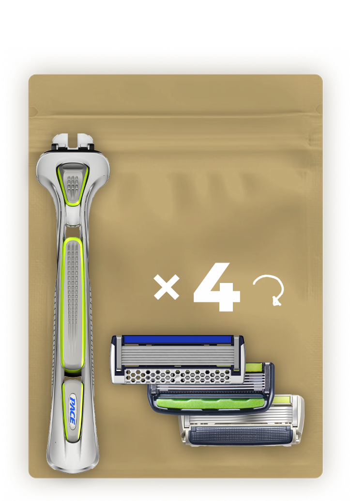 ערכת היכרות דורקו, רביעיית סכינים מכל סוג + ידית